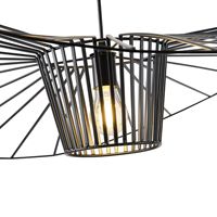 Metal chandelier 1xe27 Max15w 1000x1000x1270mm black base Arte Illumina