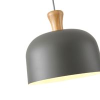 Metal chandelier 1xε27 Max15w 270x1300mm white Arte Illumina Smooth