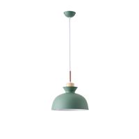 Metal chandelier 1xe27 Max15w 280x1234mm green-white Arte Illumina Dignity