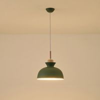 Metal chandelier 1xe27 Max15w 280x1234mm green-white Arte Illumina Dignity