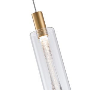 Glass chandelier 7.6w 780lm 3000k Φ90x1200mm Arte Illumina Vial