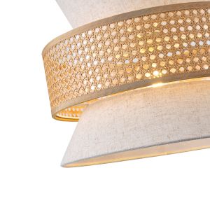 Chandelier fabric 1xe27 Max15w 260x1260mm beige-matt white Arte Illumina Isla
