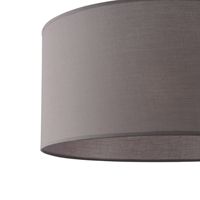 Chandelier fabric 1xε27 Max15w Φ530χ260mm gray Arte Illumina Soho