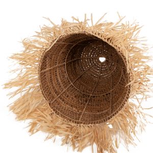 Chandelier ceiling Hm7818 made of banana wood D60x90-180hcm