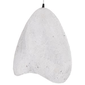 Stone-look chandelier Stoner (s) Hm4417.02 white 37x30x45cm.