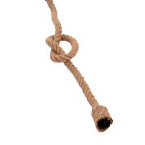 Chandelier with rope, length 1m and thickness 2cm-e27, covered Hm4044