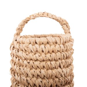 Chandelier with fringes Hm7855 made of dried palm leaves D41.5x48hcm