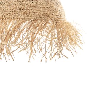 Chandelier with fringes Hm7855 made of dried palm leaves D41.5x48hcm