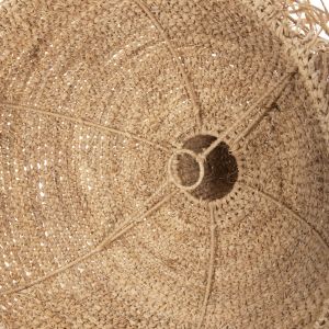 Chandelier with fringes Hm7856 made of dried palm leaves D52.5x55.5hcm