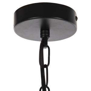 Chandelier with 3 lamps Hm4115 wood-metal-glass 115hcm