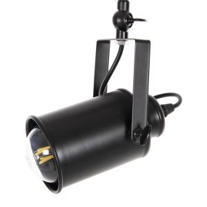 Chandelier with 3 lamps Hm4124 black metal with spotlights 70.5x14x50hcm