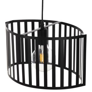 Chandelier black metal 34x23x121hcm Hm4113