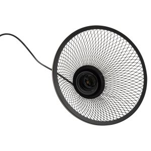 Chandelier black metal mesh D25x115hcm Hm4102