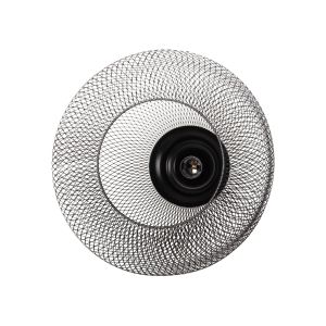 Chandelier black metal mesh bell shape D32x137hcm Hm4100
