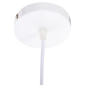 Chandelier, yellow aluminum - white cable, D30x123.5hcm Hm4158.06