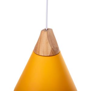 Chandelier, yellow metal, D21.5x115hcm Hm4151