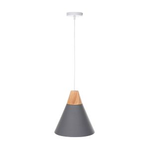 Chandelier, gray metal, D21.5x115hcm Hm4150