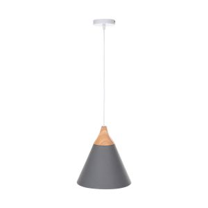 Chandelier, gray metal, D25x125hcm Hm4145