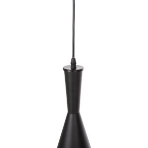 Chandelier, black aluminum, D18x130hcm Hm4134