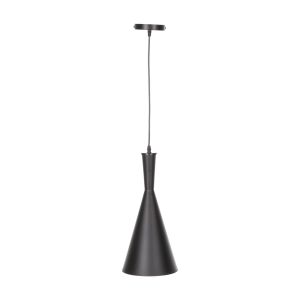 Chandelier, black aluminum, D18x130hcm Hm4134