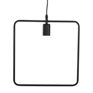 Chandelier, black metal, 33x33x134hcm Hm4095