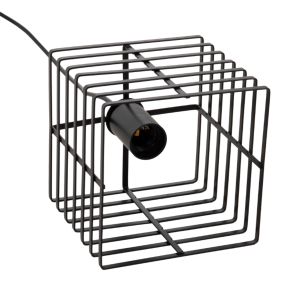 Chandelier, black metal, 16x16x124hcm Hm4131
