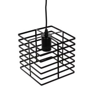 Chandelier, black metal, 16x16x124hcm Hm4131