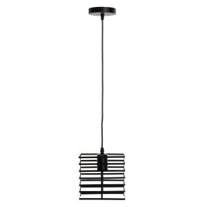 Chandelier, black metal, 16x16x124hcm Hm4131