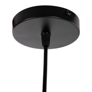 Chandelier, black metal, 19x19x115hcm Hm4107