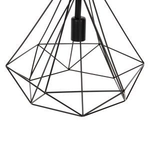 Chandelier, black metal, 25x22x123hcm Hm4040