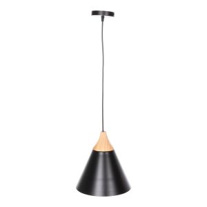 Chandelier, black metal, D25x125hcm Hm4143