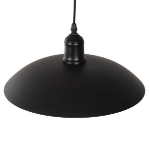 Chandelier, black metal, D31x110hcm Hm4135