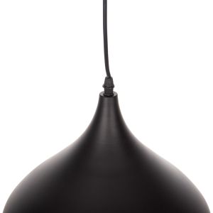 Chandelier, black metal, D32x125hcm Hm4157
