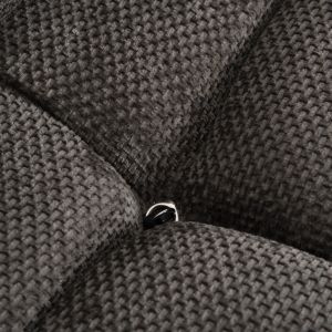 Polymorphic sofa Stonehenge Shifter Hm6073,02 textured fabric in gray color 290x196x76hcm