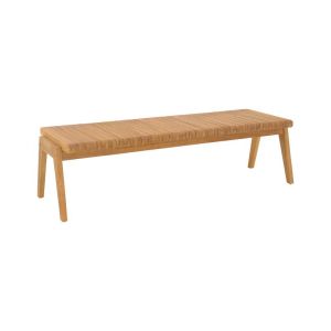 Полиморфен диван-пейка Jey тиково дърво в естествен нюанс 120x57.5x80см