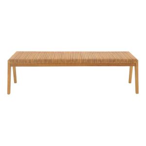 Полиморфен диван-пейка Jey тиково дърво в естествен нюанс 150x57.5x80см