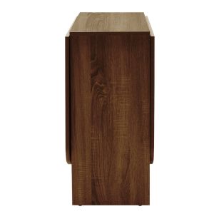 Polymorphic extendable dining table Nadine, wenge color 160x80x76.5cm