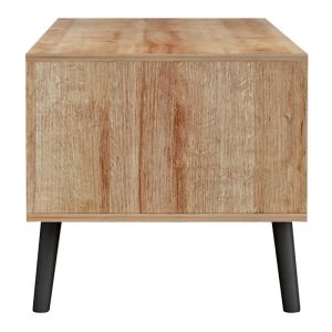 Polymorphic coffee table Skyfi natural/dark gray 100x60x45cm