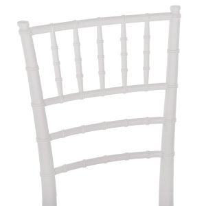 Polypropylene catering chair Hm8058.31 Tiffany in white 39x46x88υεκ.