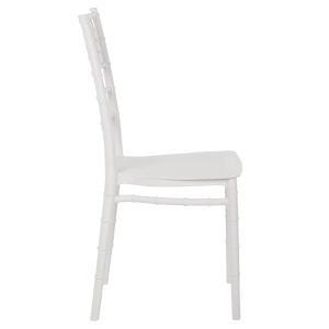 Polypropylene catering chair Hm8058.31 Tiffany in white 39x46x88υεκ.