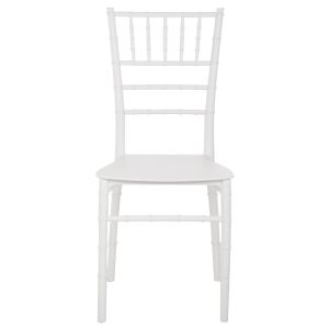 Polypropylene catering chair Hm8058.31 Tiffany in white 39x46x88υεκ.