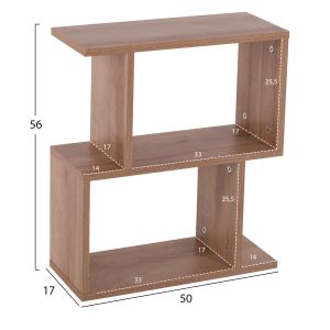 Ameer Side Table with Storage in Gray Hm8881,11