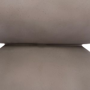 Side table Anna Santorini Hm18160.03 fiber cement in gray -- Φ60x76 cm.