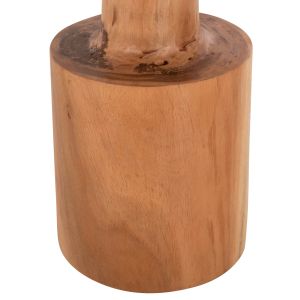 Side table Bermal solid wood suar in natural Φ30x46hcm Hm9889