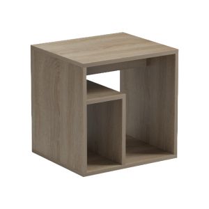DOUBLE SONOMA SIDE TABLE 40X35X40CM