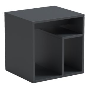 DOUBLE SIDE TABLE ANTHRACITE 40X35X40CM