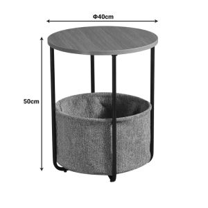 Fredami Sonoma side table D40x50cm