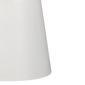 Side table Ginoze white metal