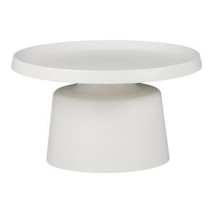 Side table Ginoze white metal