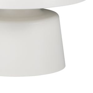 Side table Ginoze white metal